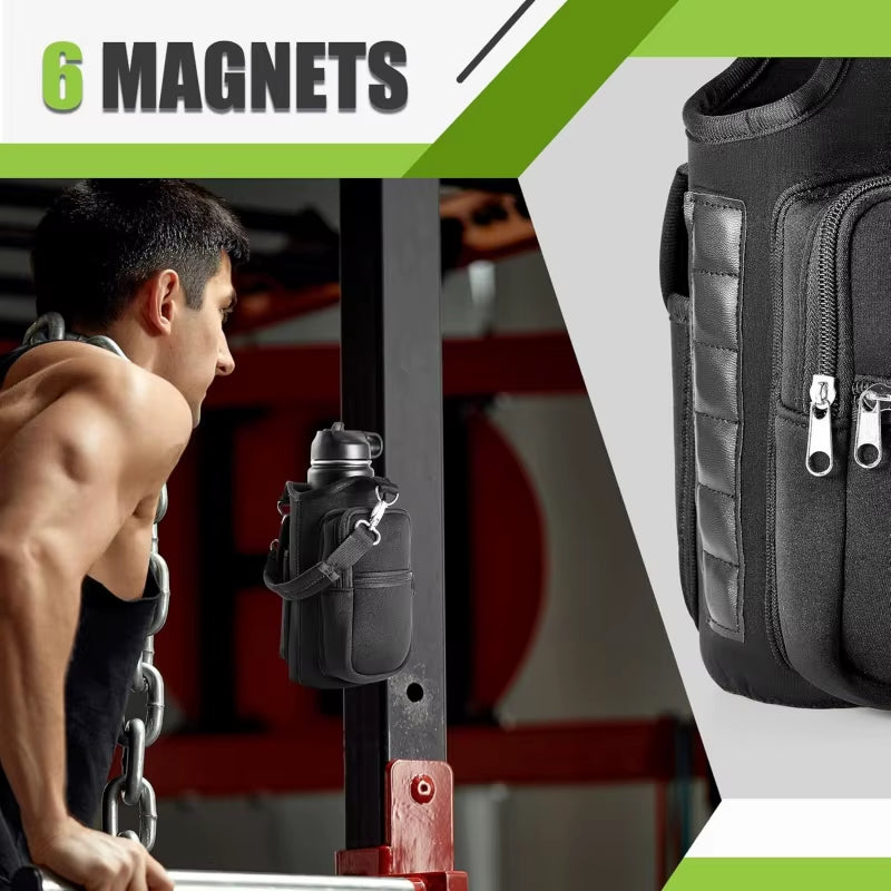 Magnetic Water Bottle Holder Gym Water Bottle