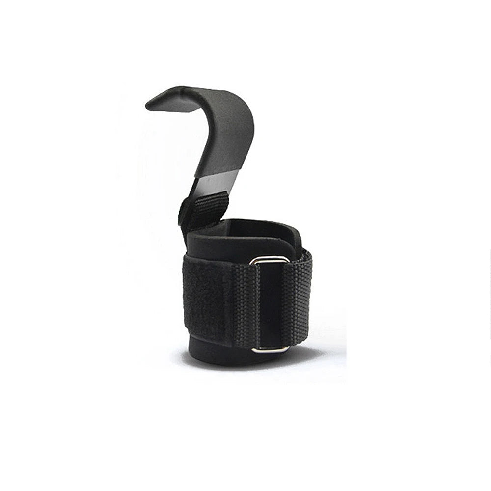 Weight Lifting Hooks for Weight Training, Hand-Bar
