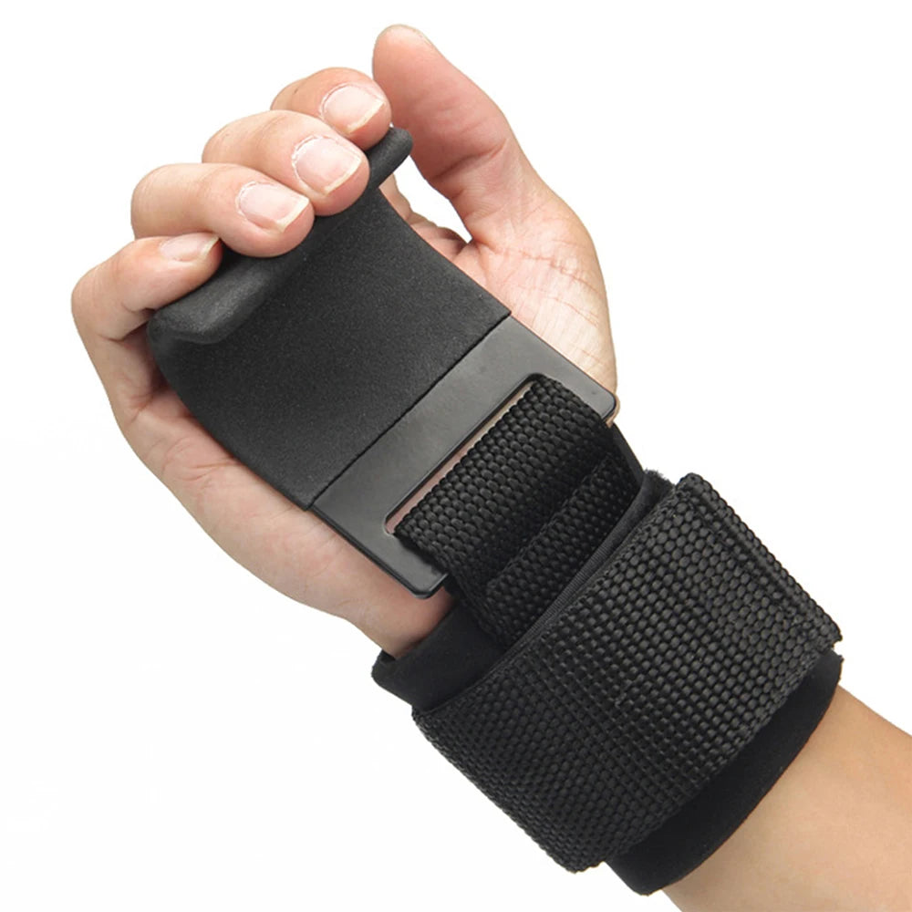 Weight Lifting Hooks for Weight Training, Hand-Bar