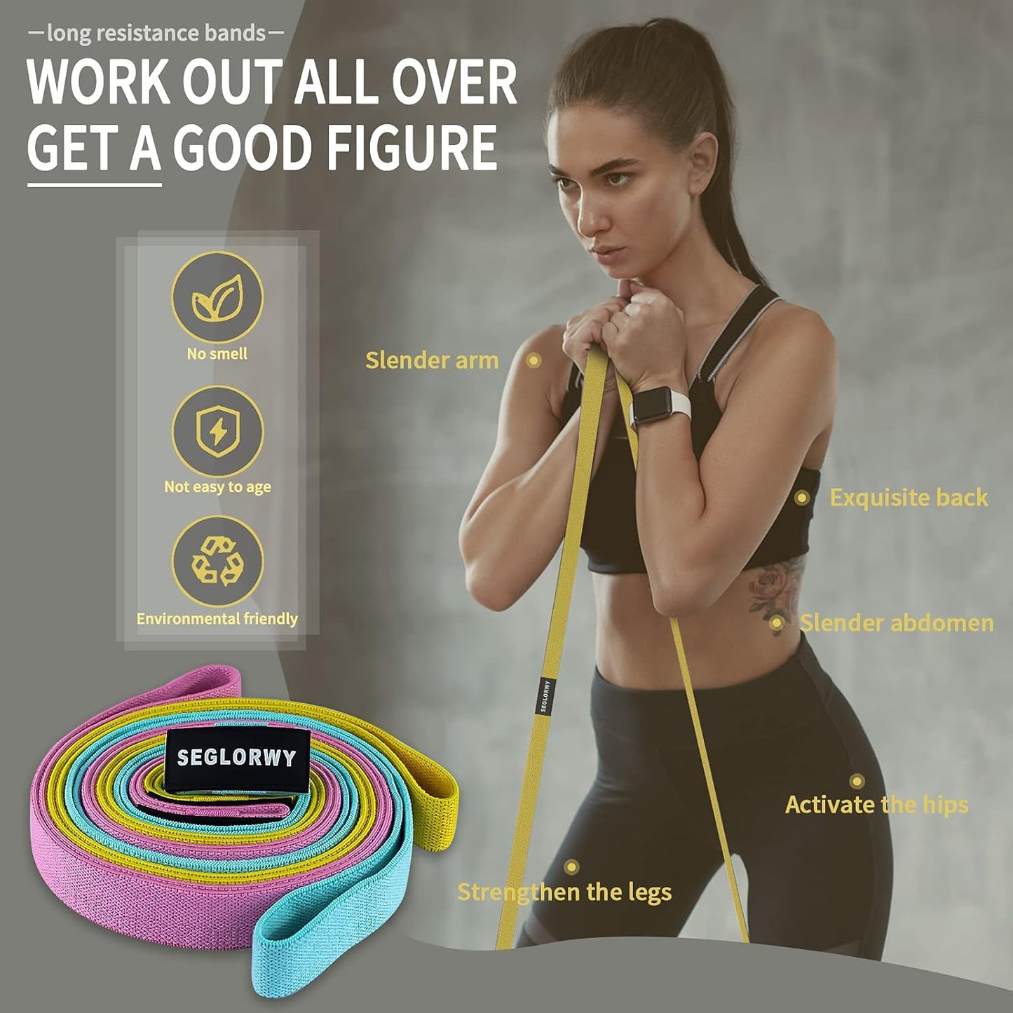 Resistance Bands for Women Men