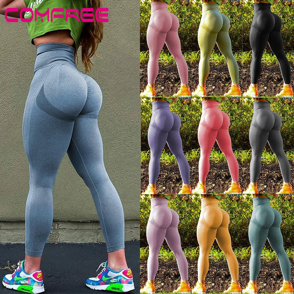 Yoga Pants Scrunch Butt Lifting