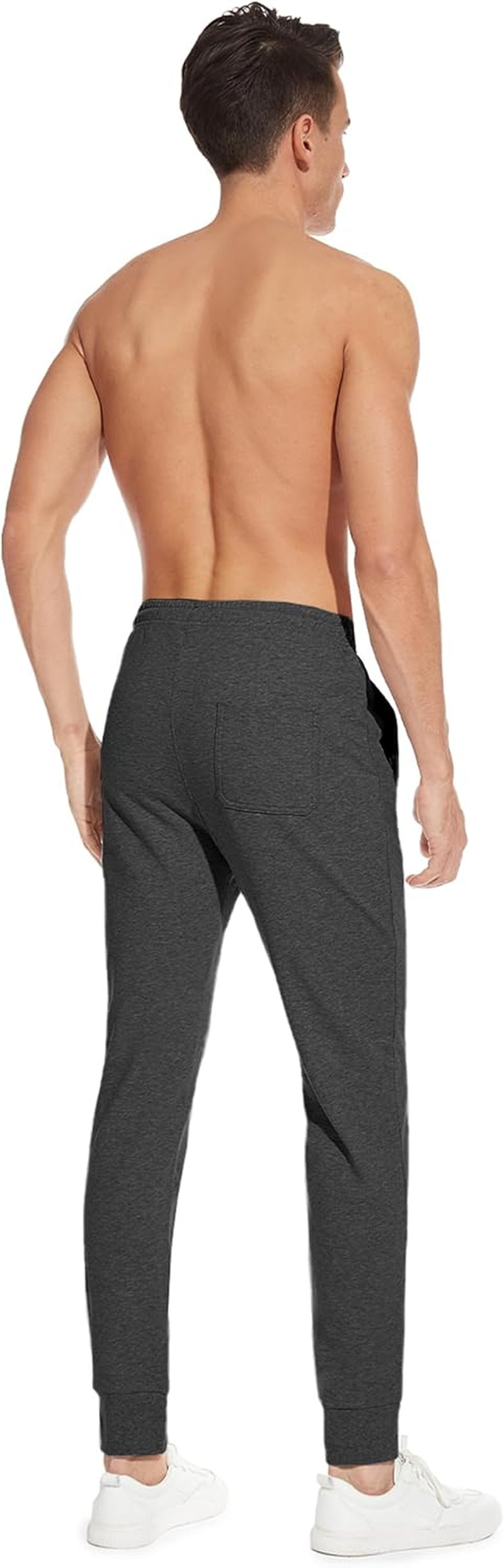 Tall Inseam Lightweight Cotton Joggers Extra Long Sweatpants Athletic