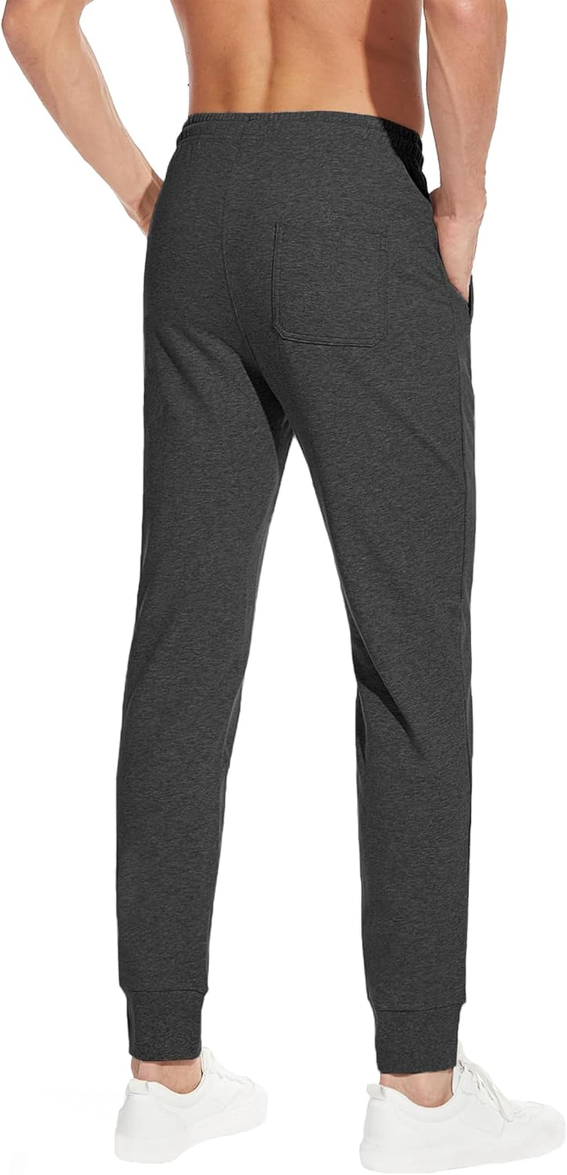 Tall Inseam Lightweight Cotton Joggers Extra Long Sweatpants Athletic
