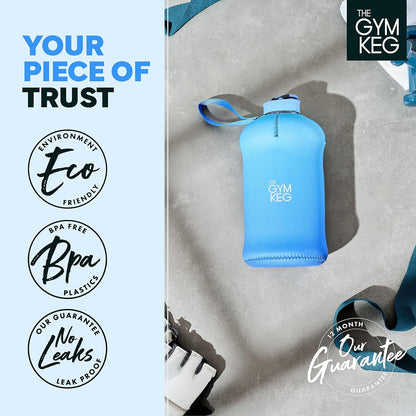 Blue Lagoon Sports Water Bottle Half Gallon