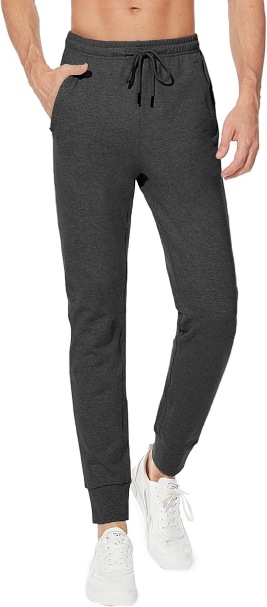 Tall Inseam Lightweight Cotton Joggers Extra Long Sweatpants Athletic 