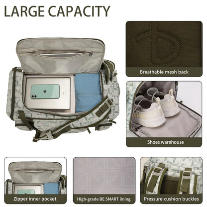 BE SMART 50L Extra Large Gym Backpack 