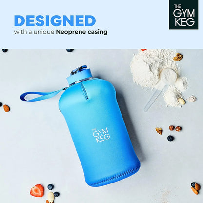 Blue Lagoon Sports Water Bottle Half Gallon